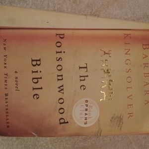 The Poisonwood Bible by Barbara Kingsolver 1999 First Edition paperback vintage